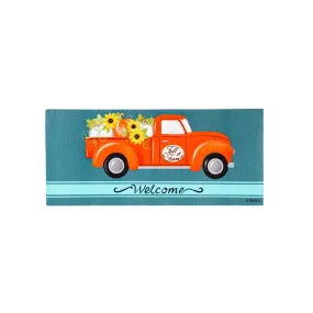 fall sunflower truck | sassafras insert