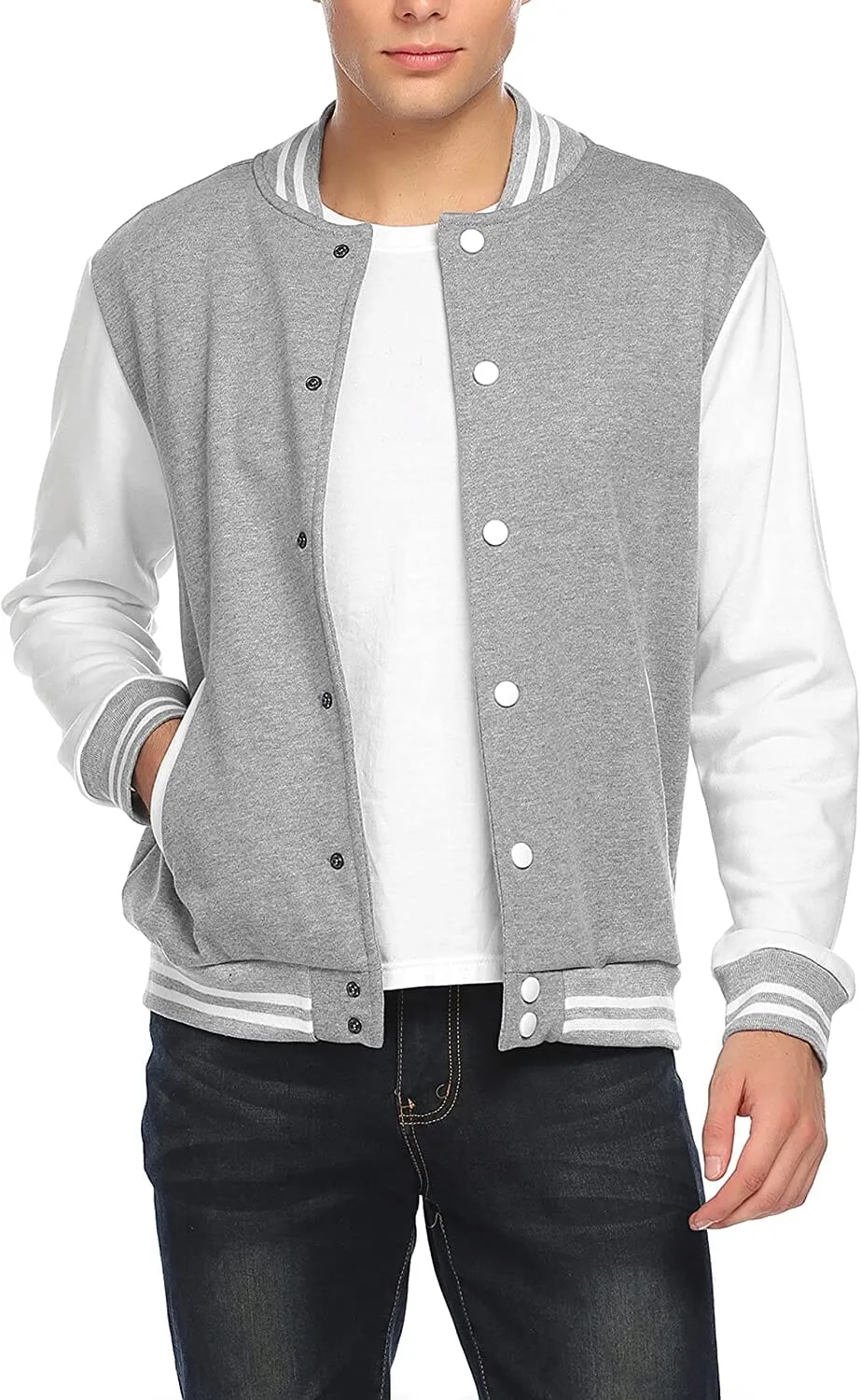 Fashion Varsity Cotton Bomber Jackets (US Only)