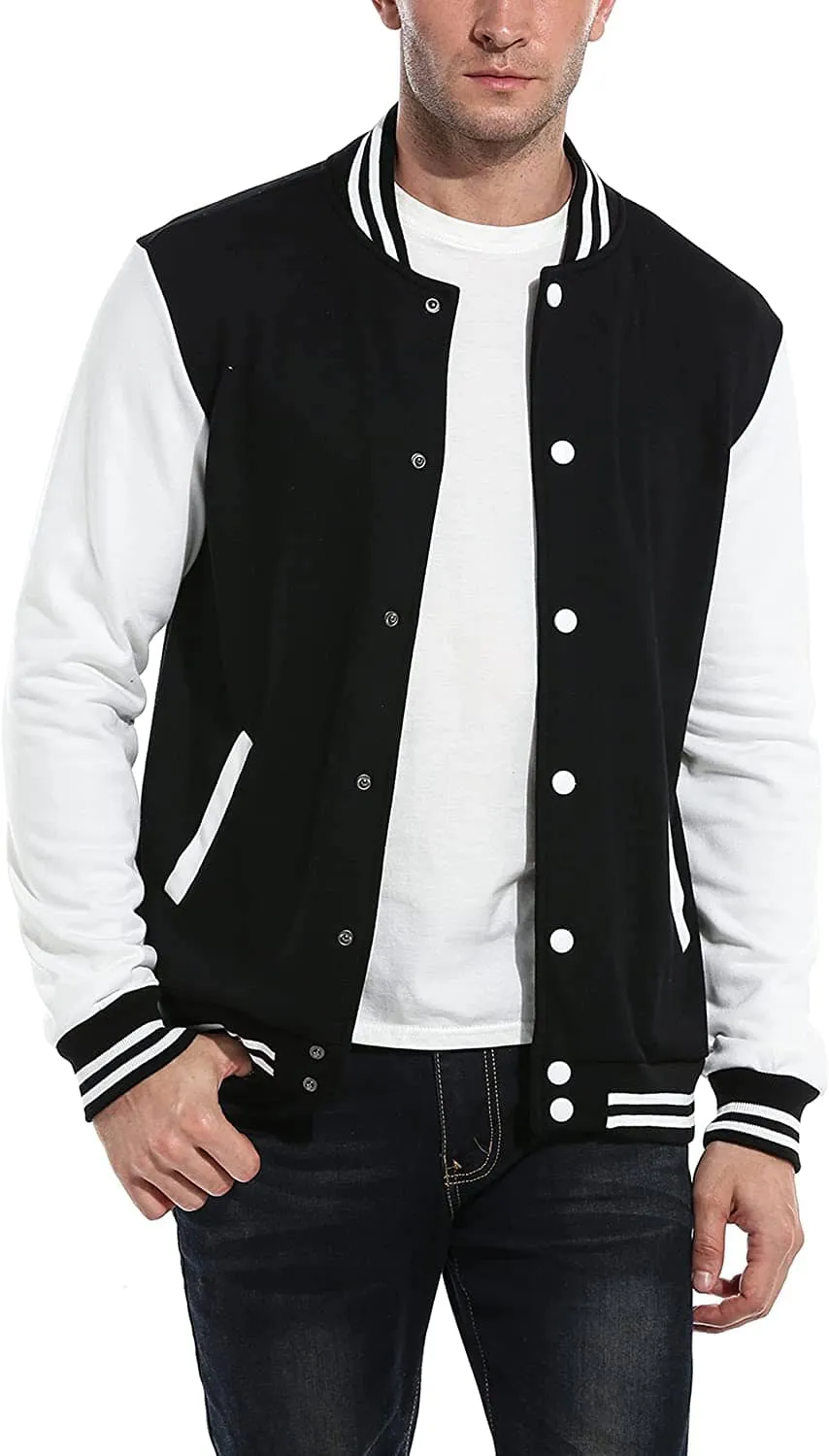 Fashion Varsity Cotton Bomber Jackets (US Only)