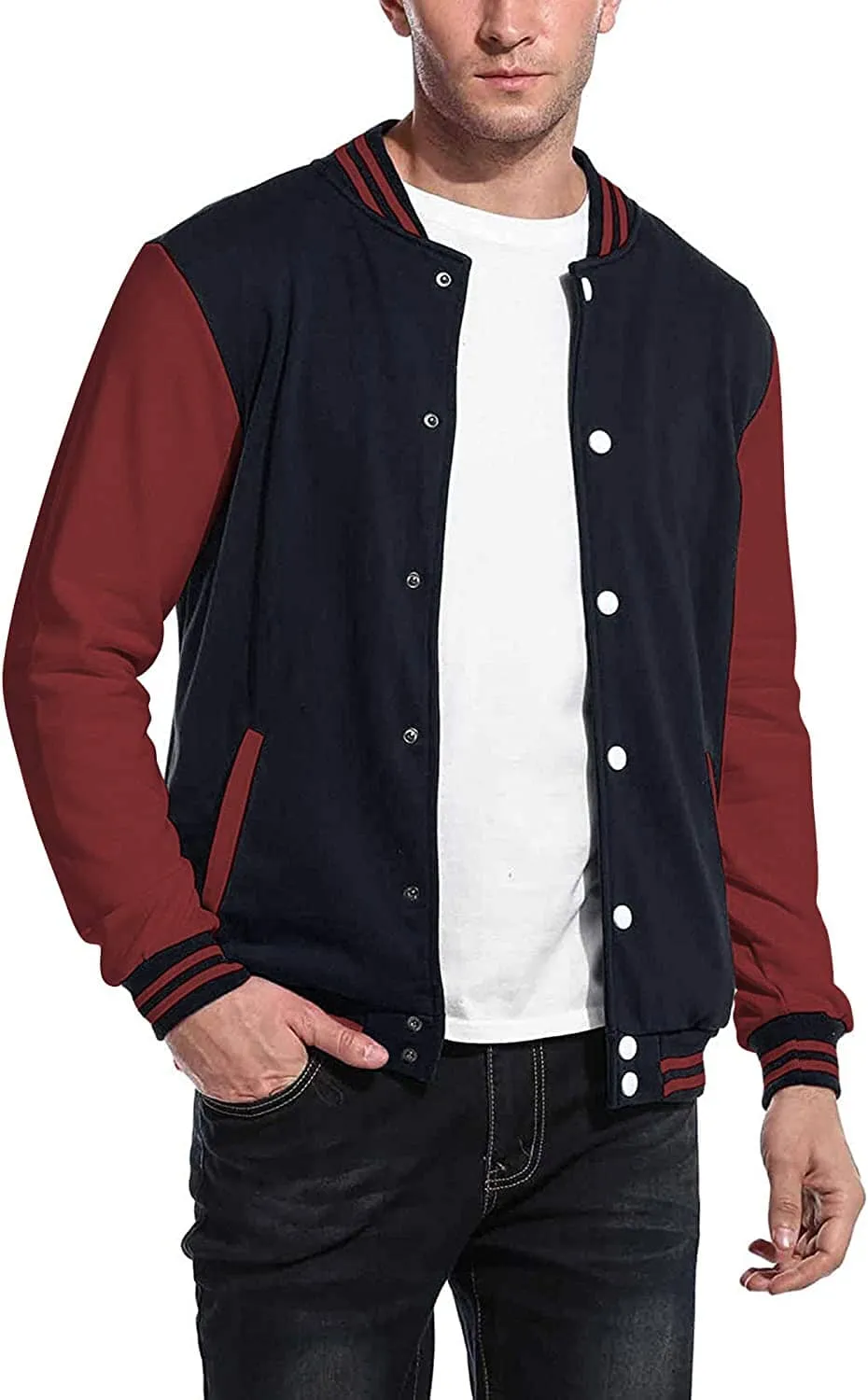 Fashion Varsity Cotton Bomber Jackets (US Only)