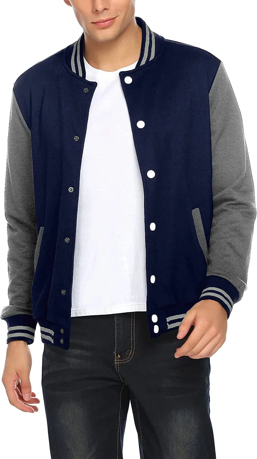 Fashion Varsity Cotton Bomber Jackets (US Only)