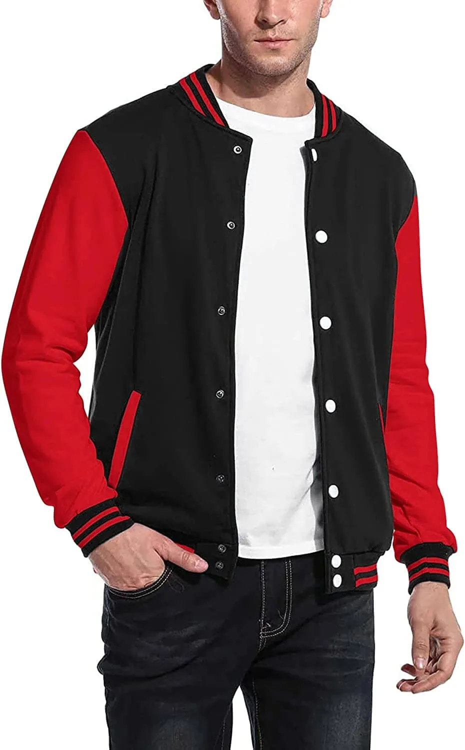 Fashion Varsity Cotton Bomber Jackets (US Only)