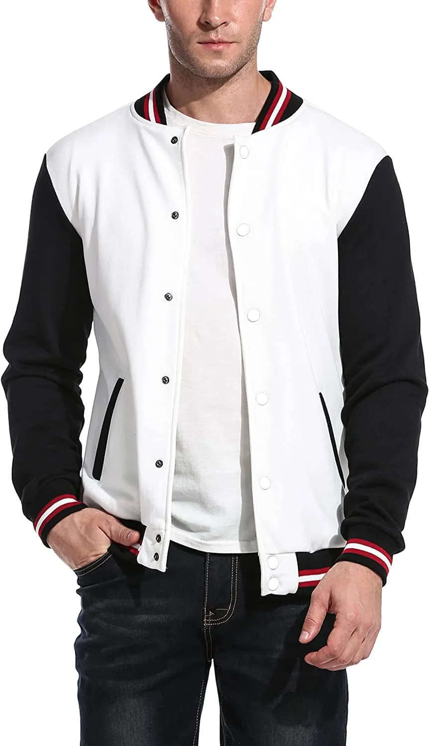 Fashion Varsity Cotton Bomber Jackets (US Only)