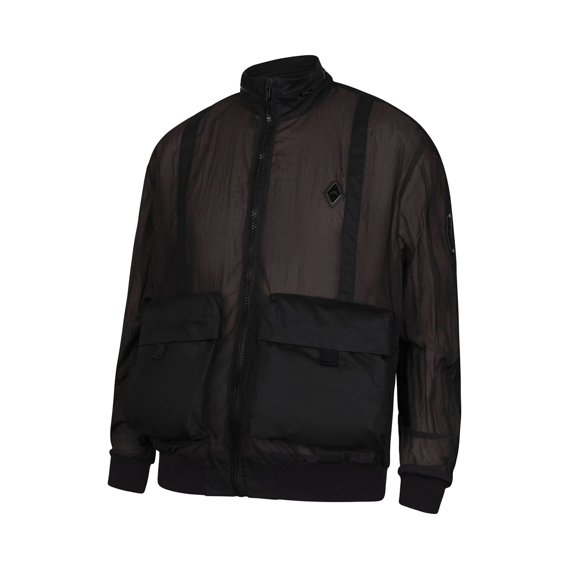 Filament Bomber Jacket in Black