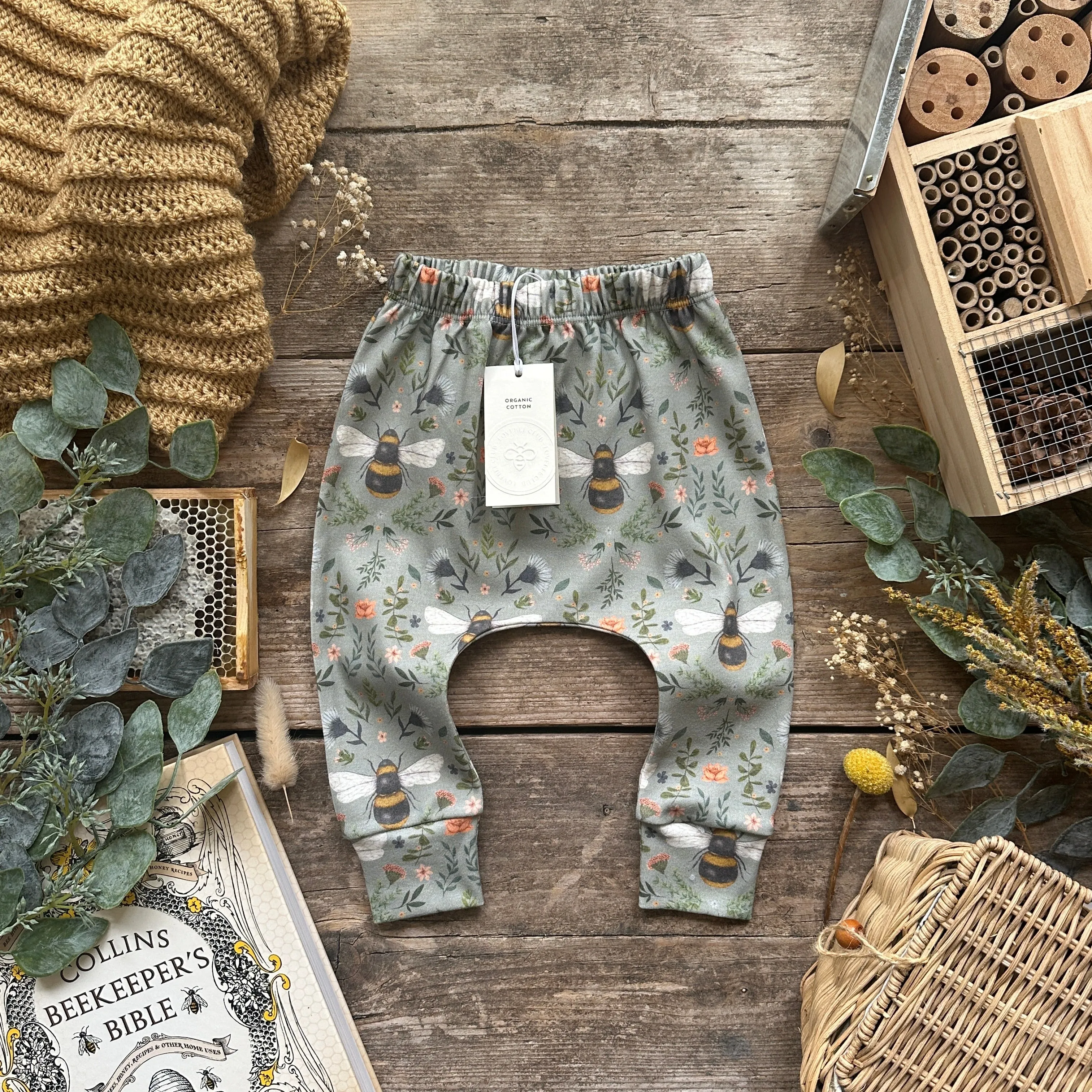 Forest Bee and Botanicals Harem Leggings