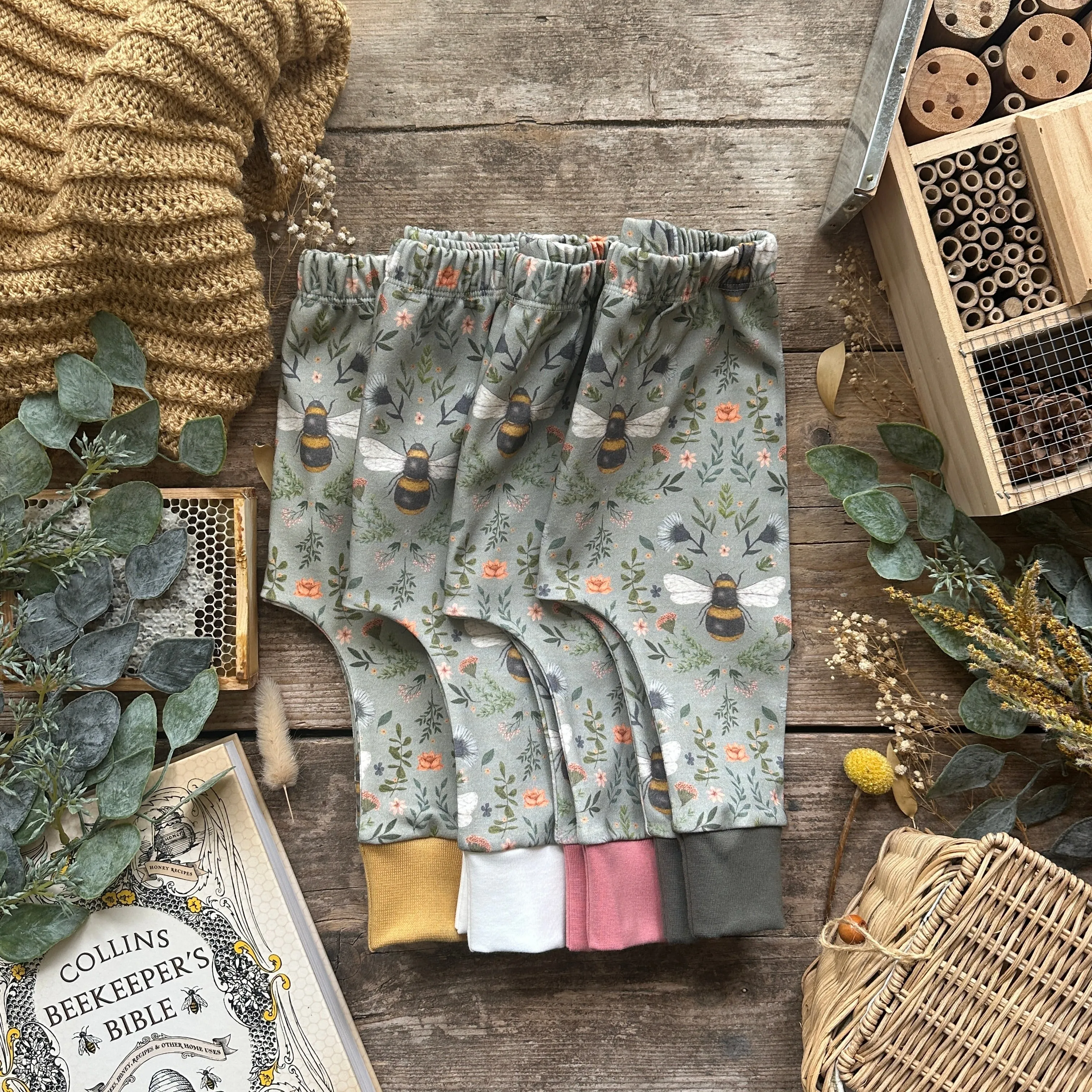 Forest Bee and Botanicals Harem Leggings