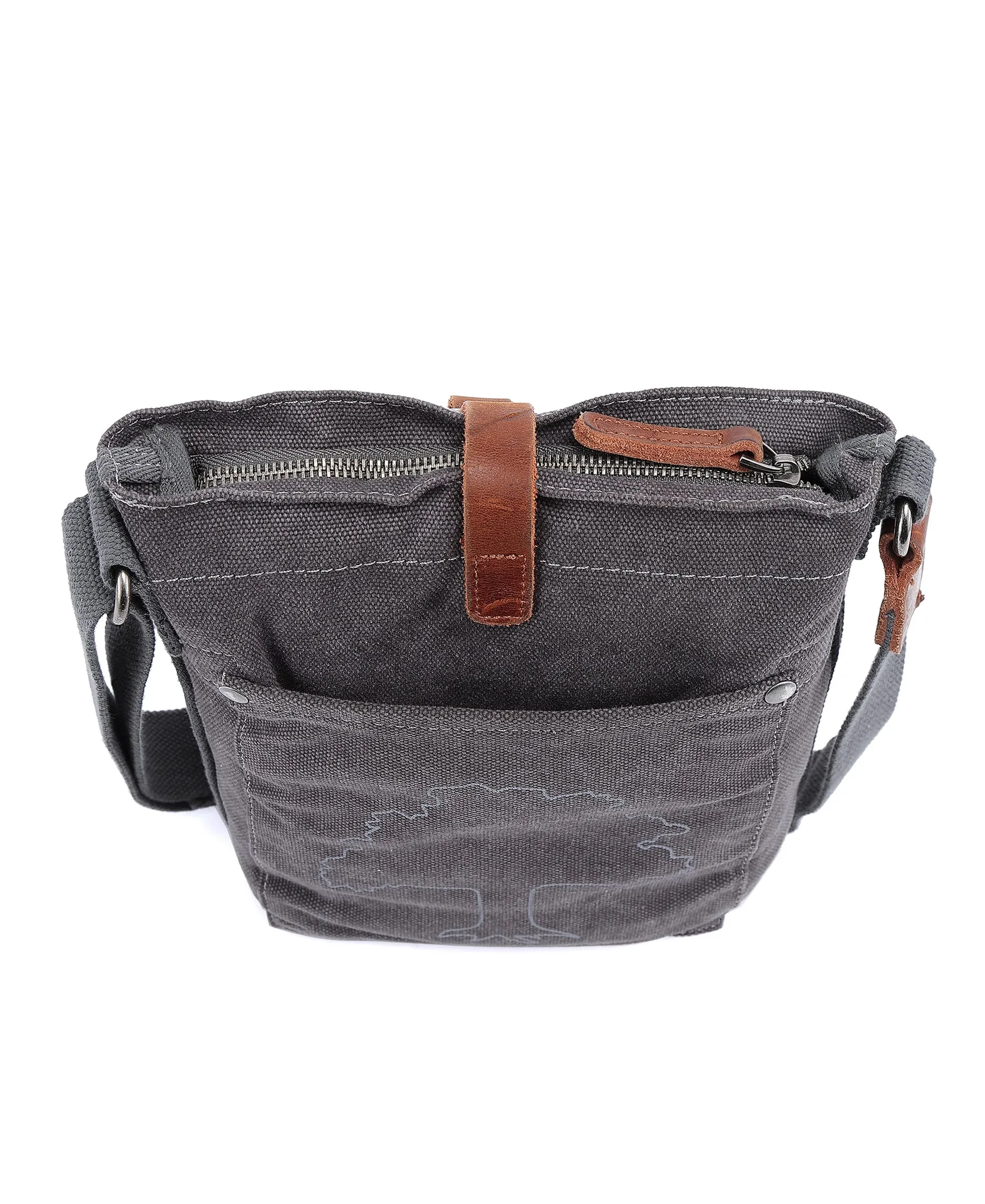 Forest Zip Crossbody