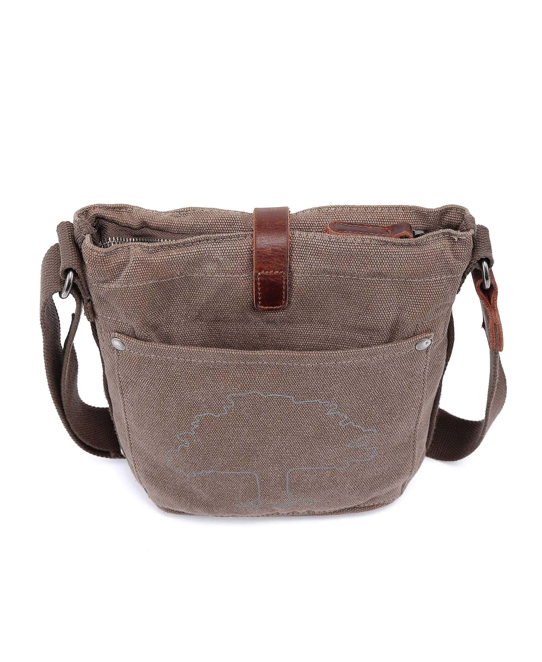 Forest Zip Crossbody