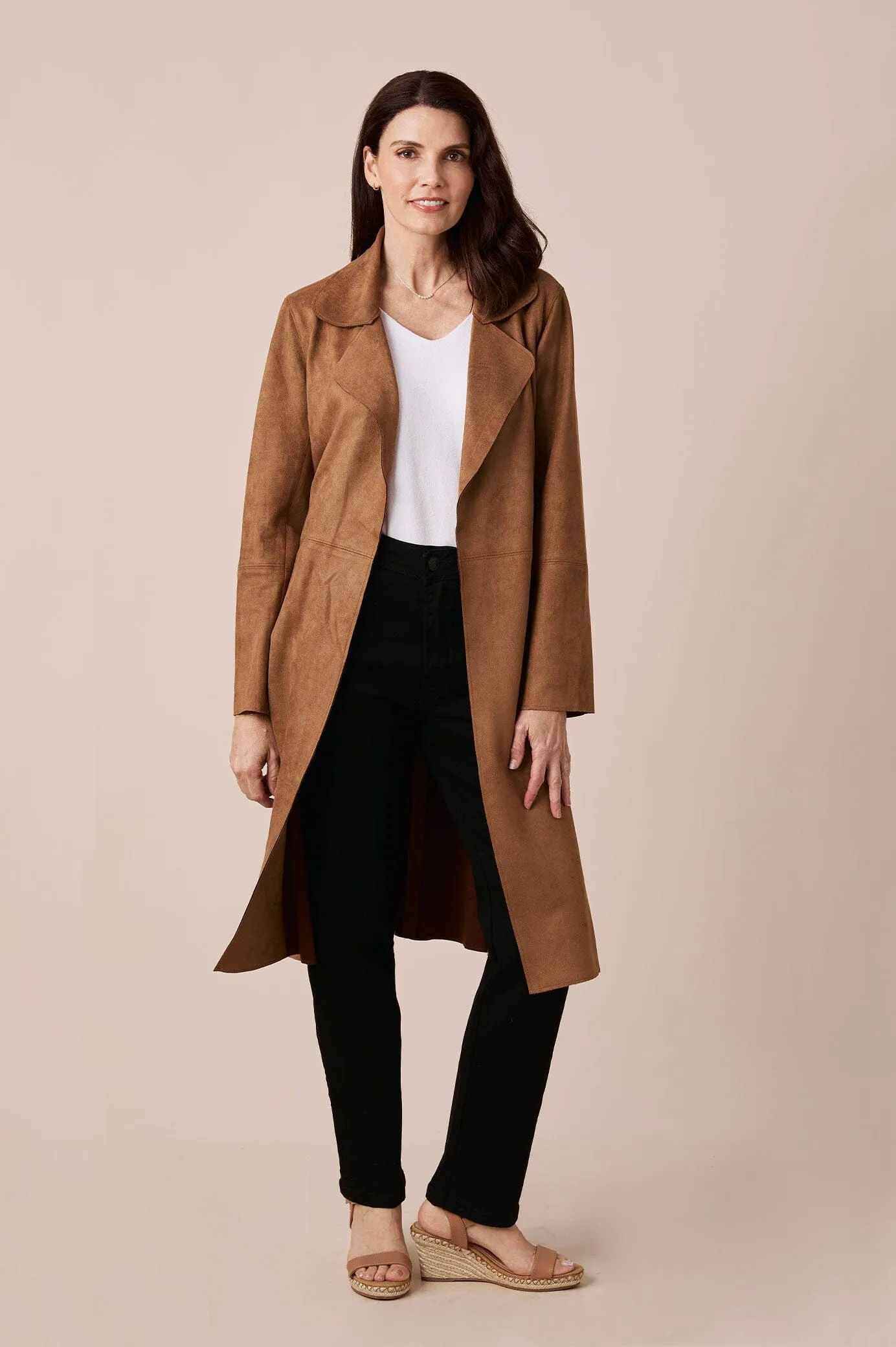 Francine Coat Tan