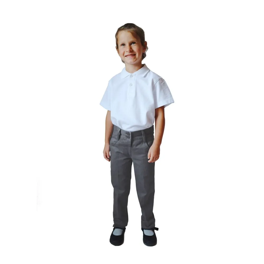 Girls School Trousers - 100% Organic Cotton