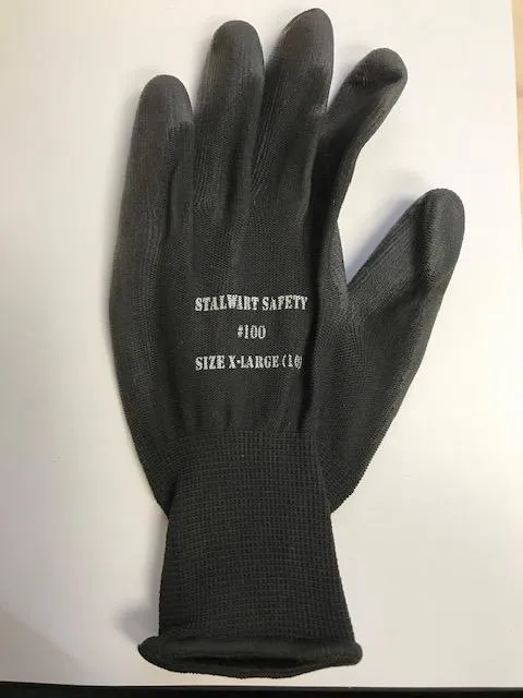 Glove Polyester-Polyurethane Coated Size 10 #100