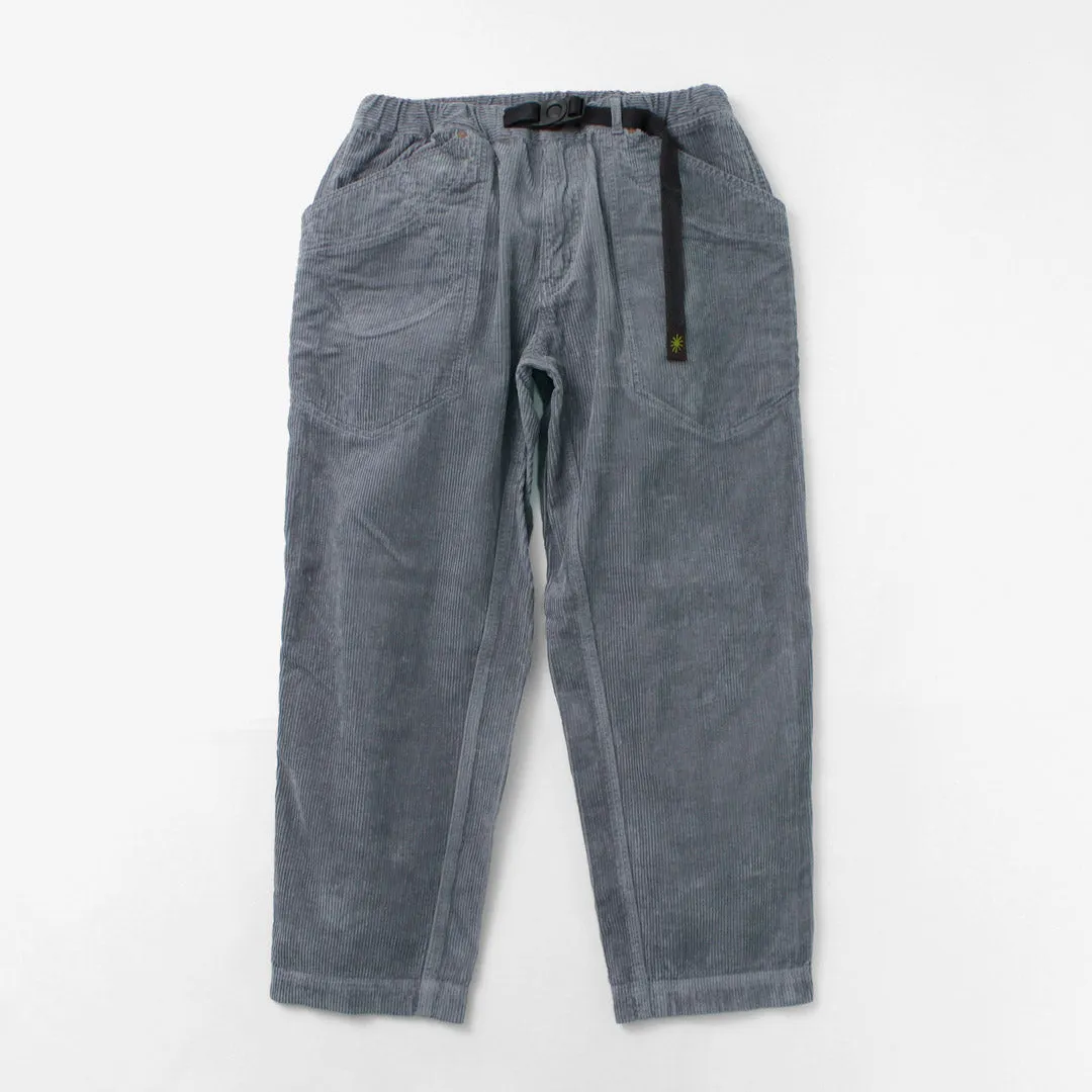 GOHEMP / Hemp Corduroy Traveler Easy Pants Wide Tapered