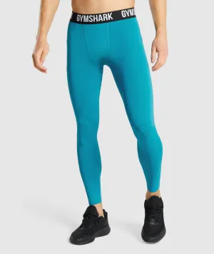 Gymshark Element Baselayer Leggings - Blue