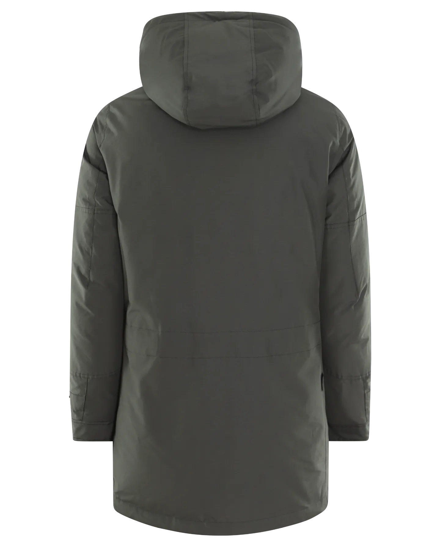 Heren Polar High Collar Parka Grijs