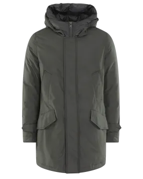 Heren Polar High Collar Parka Grijs