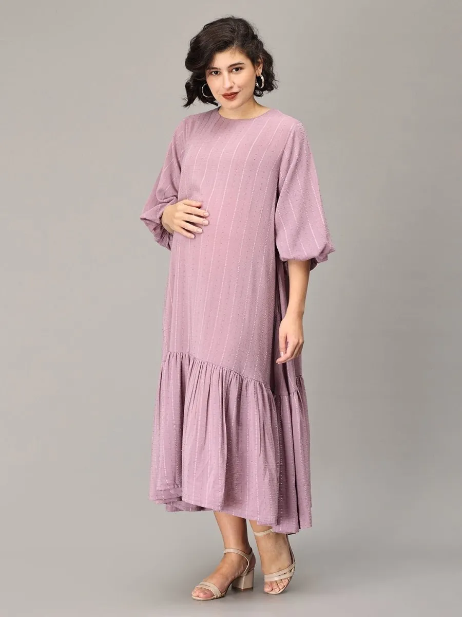 High Class Affair  Maternity Oversized Tunic Dress