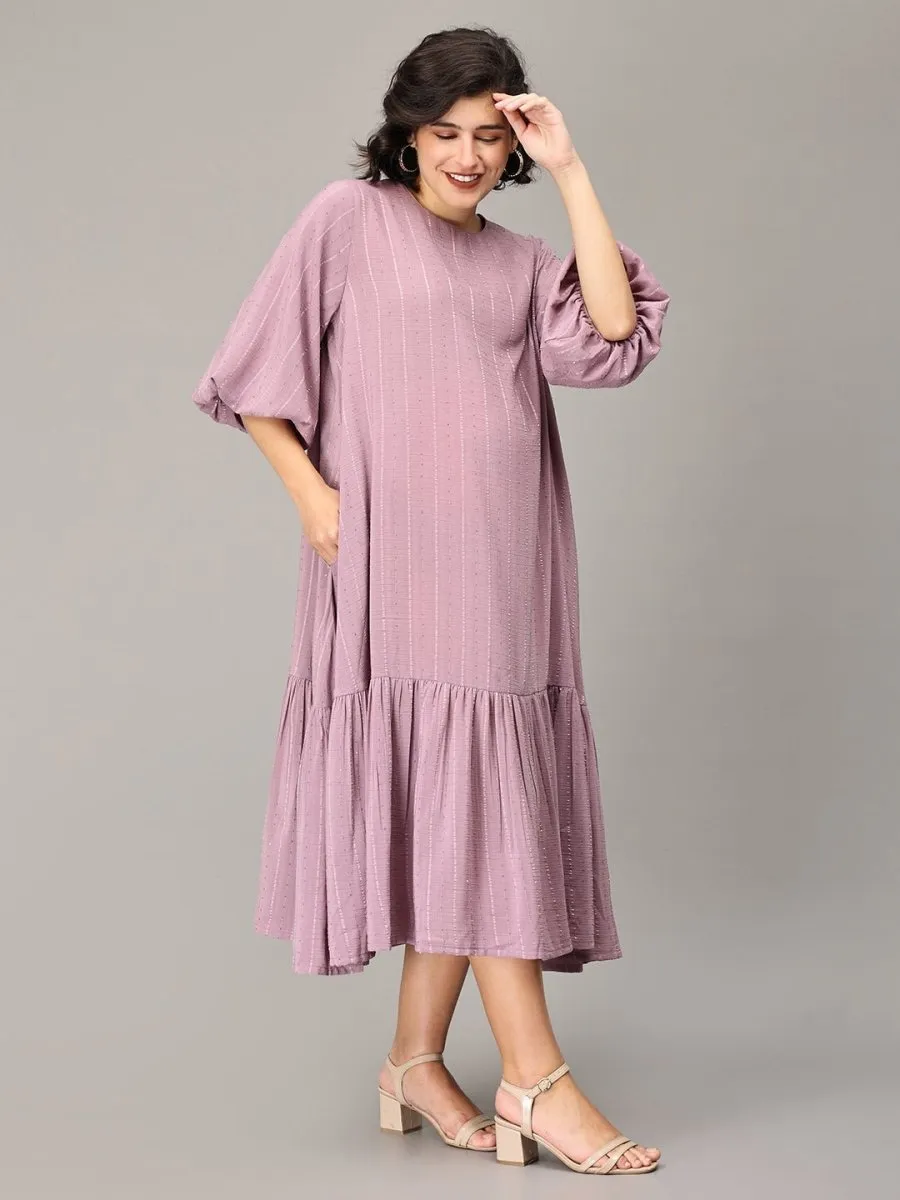 High Class Affair  Maternity Oversized Tunic Dress