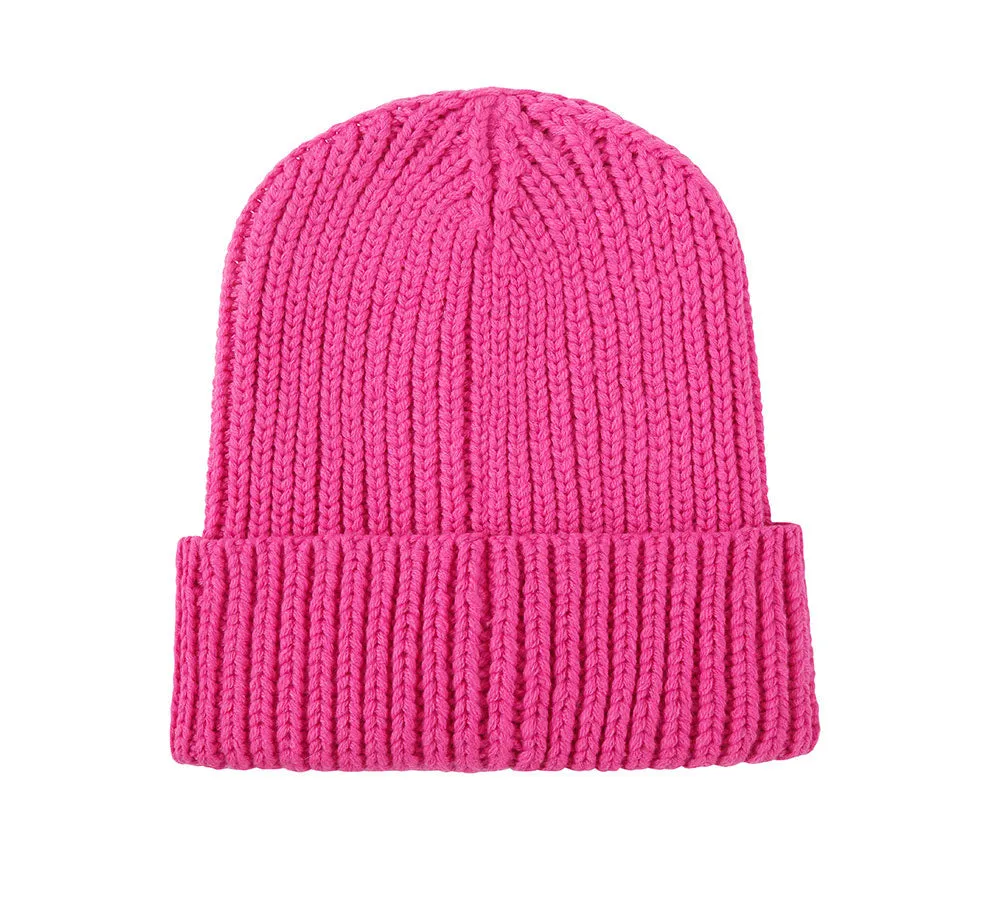 Hot Pink Knit Beanie