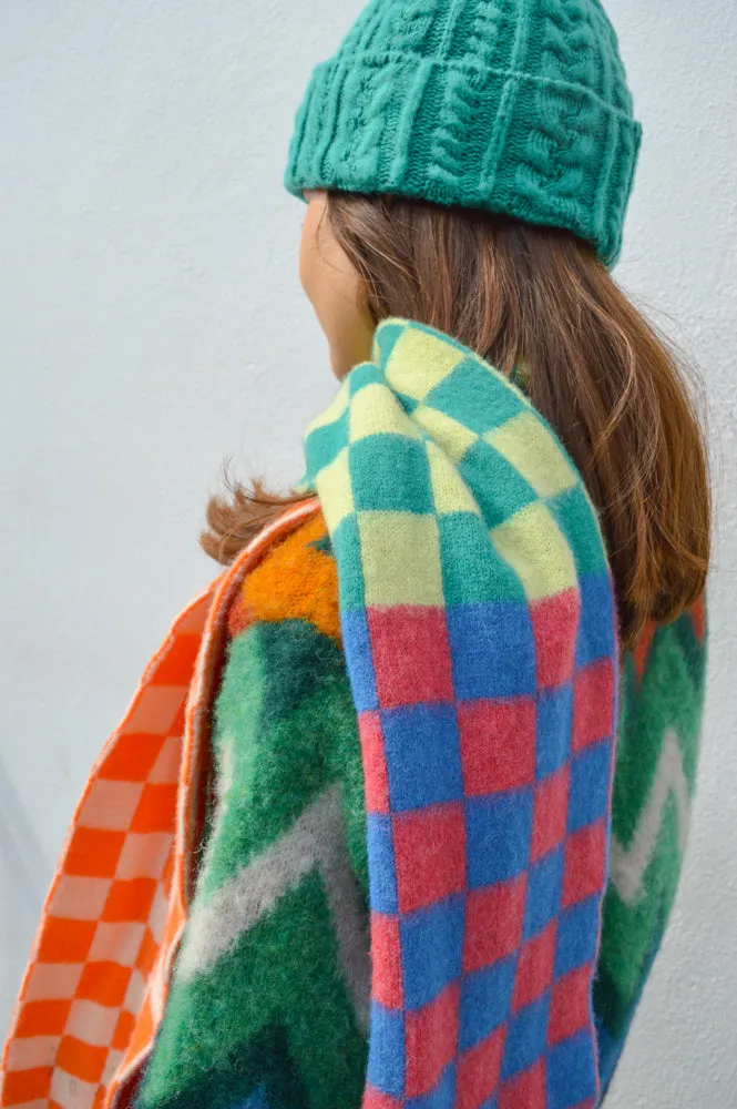 Howlin Cosmic Checkerboard Sky Dream Scarf