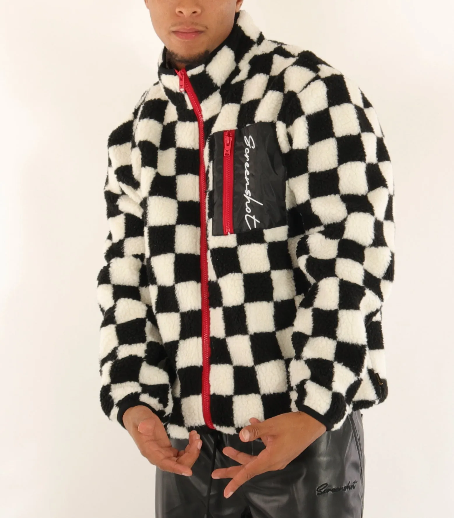 J11355-VARSITY SHERPHA BOMBER JACKET