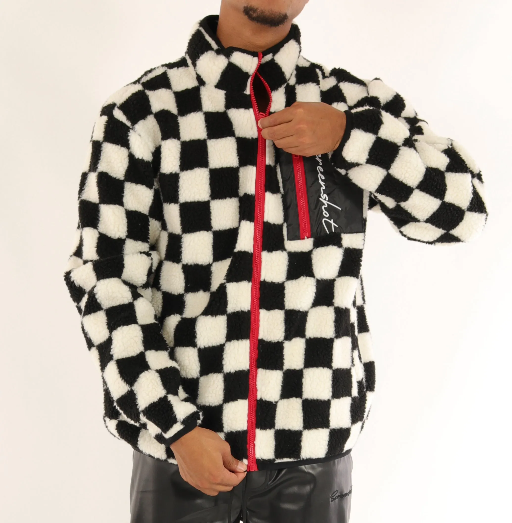 J11355-VARSITY SHERPHA BOMBER JACKET