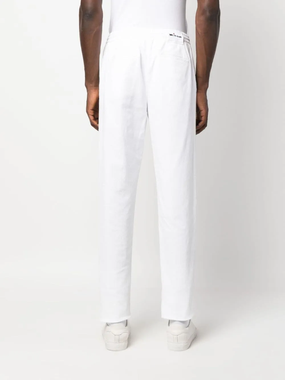 Kiton Trousers White