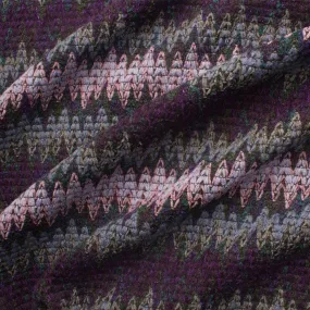 Lilac & Purple Wool Mix Knit