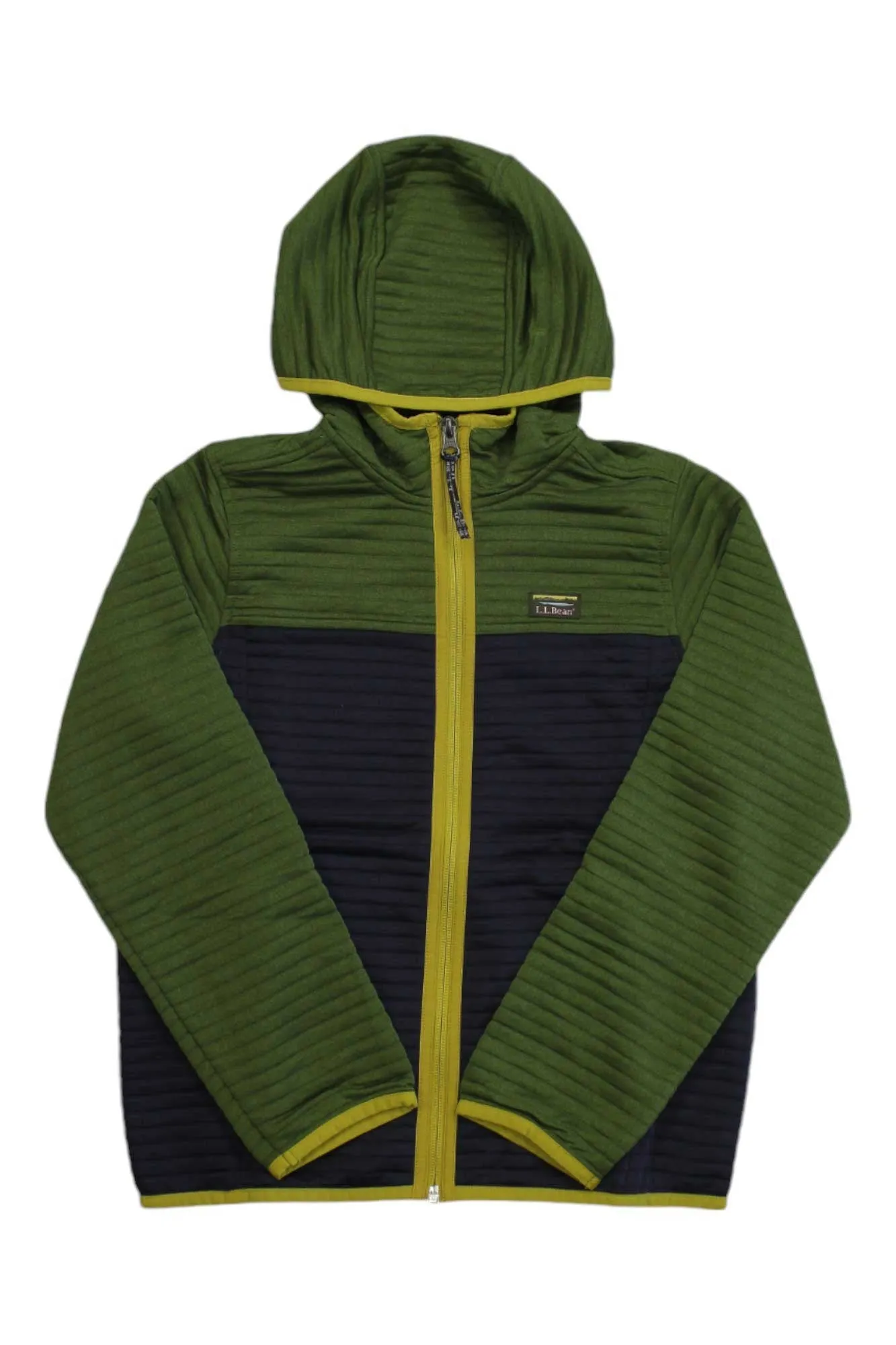 L.L.Bean Kids' Airlight Full Zip Colorblock Hoodie