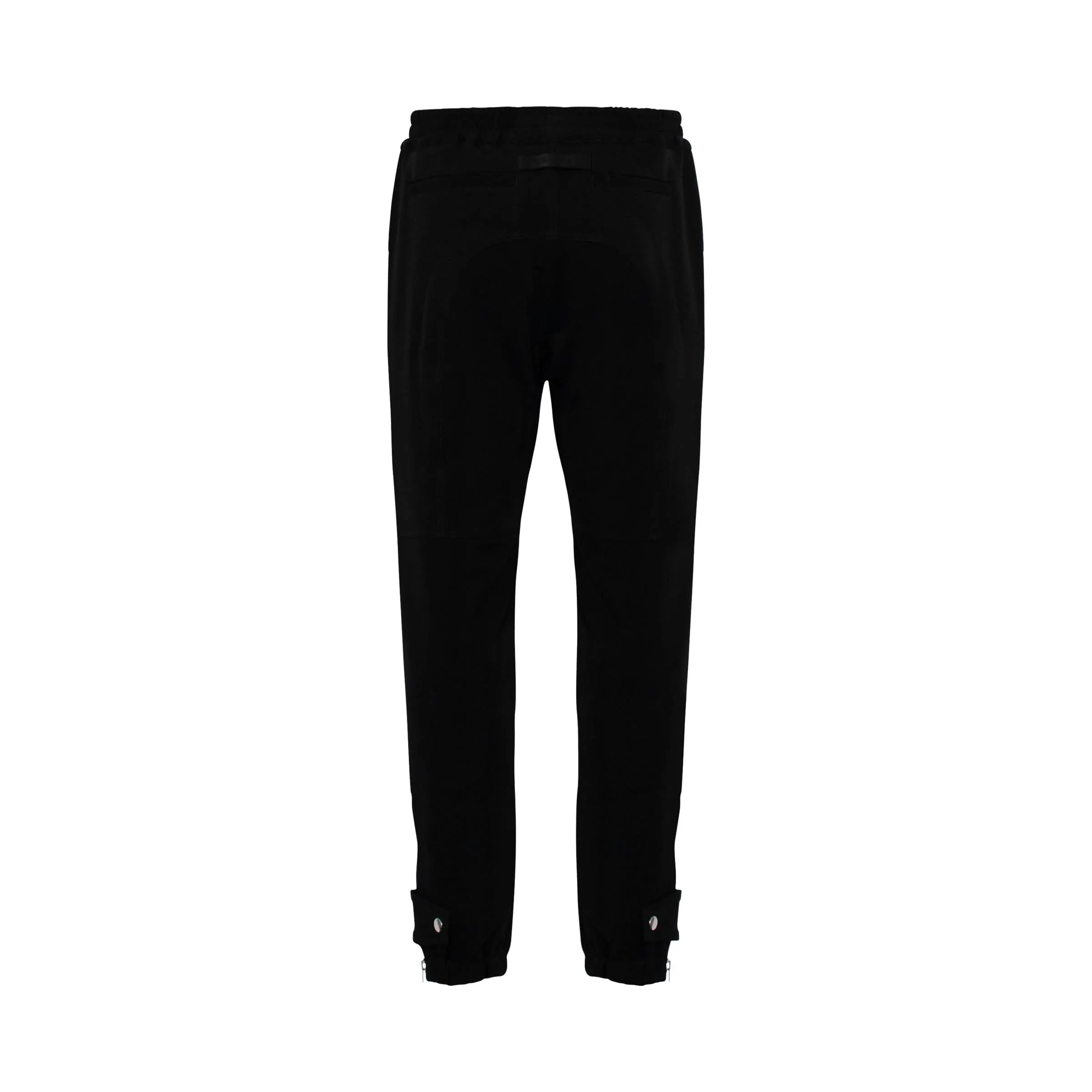 Logo Panel Trackpant in Black