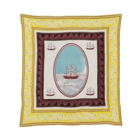 Lucas the Illustrator Scarf {High Seas}