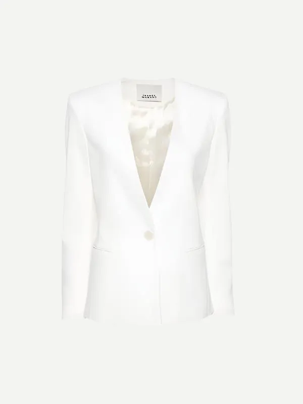 Manzil Jacket in White