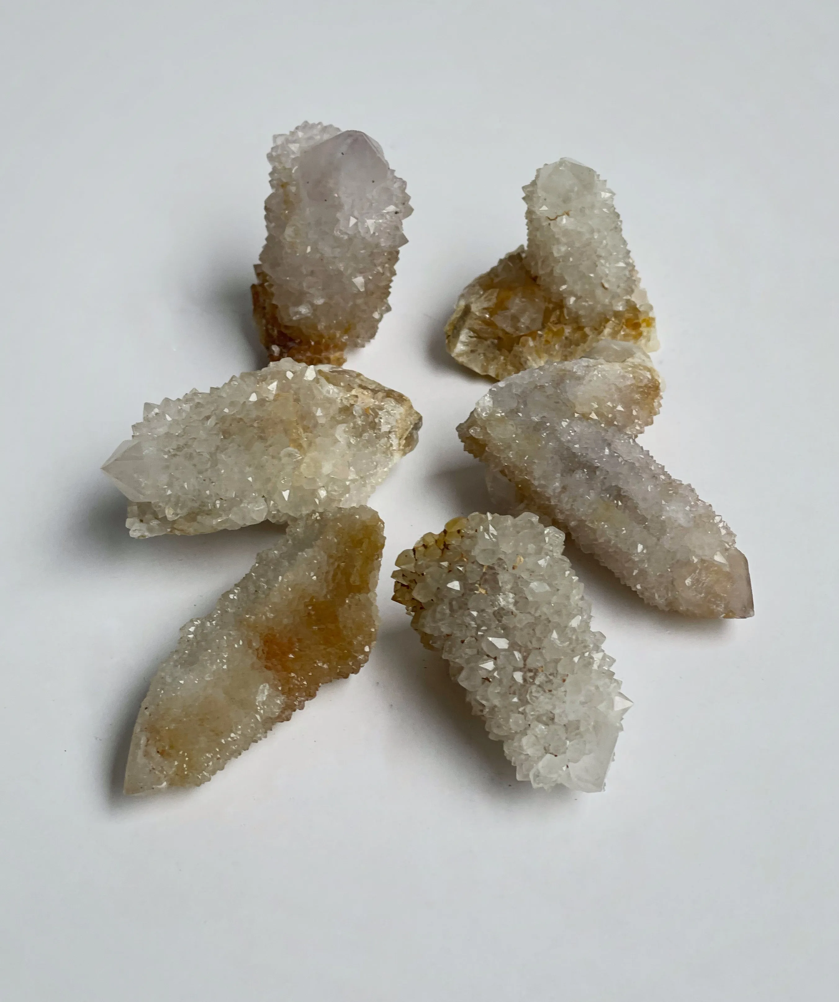 Medium Golden Spirit Quartz Cluster