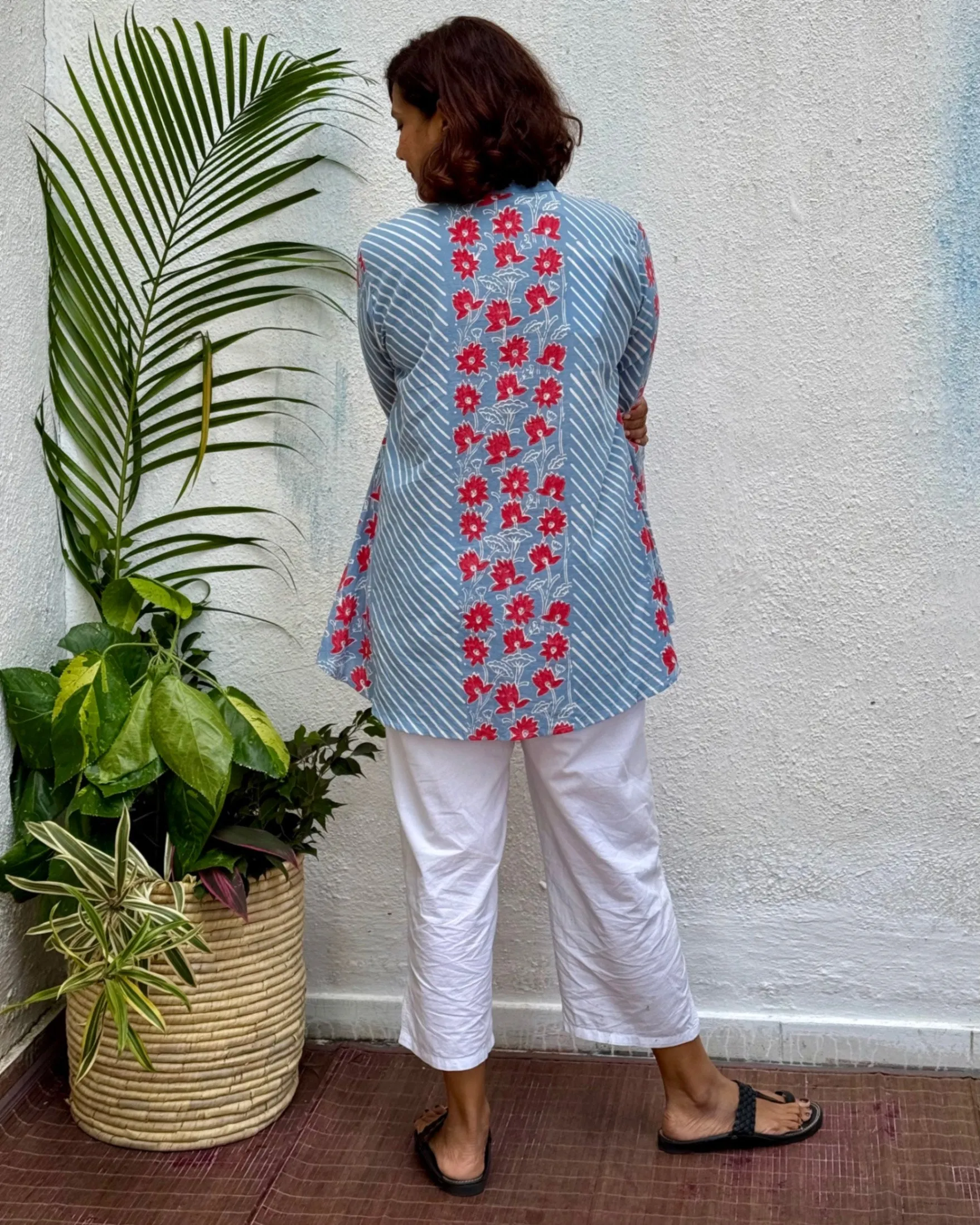 Meher Block Printed Cotton Kurti