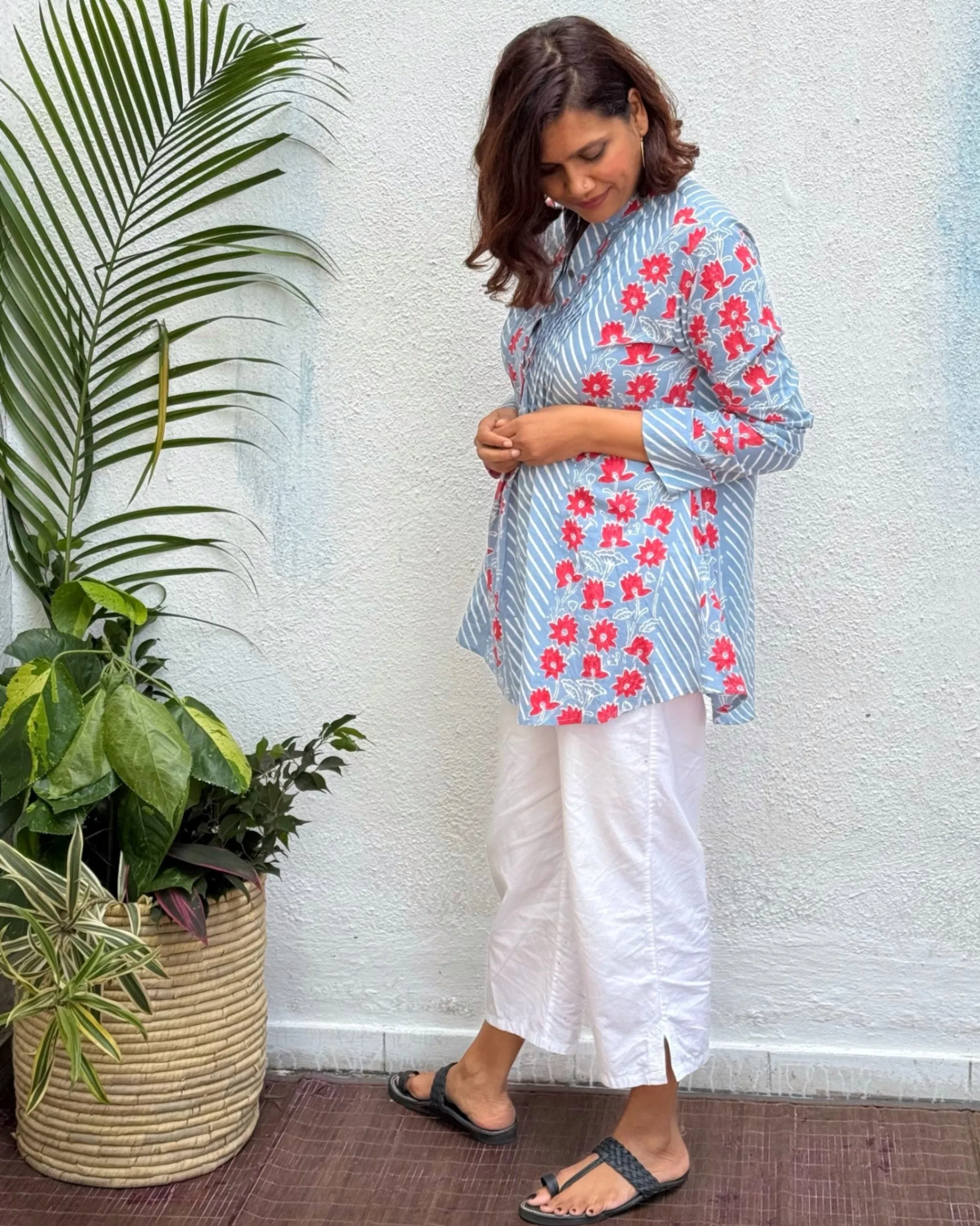 Meher Block Printed Cotton Kurti