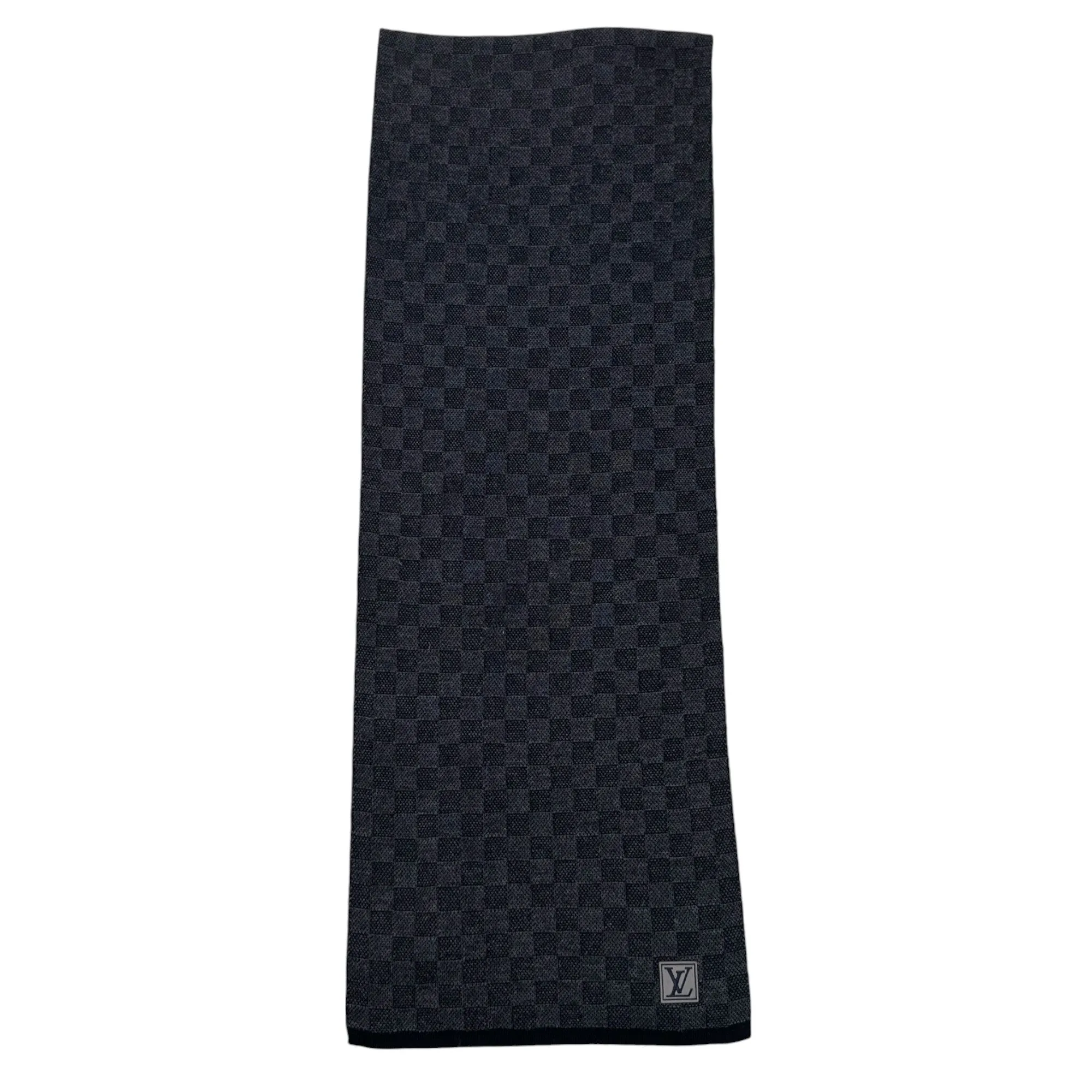 Men's Neo Petit Damier Scarf Navy