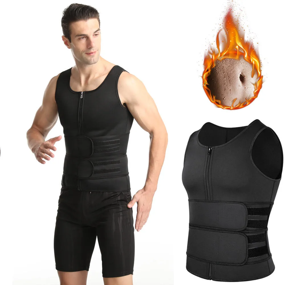 Men's Waist Tightening Vest For Body Beautification