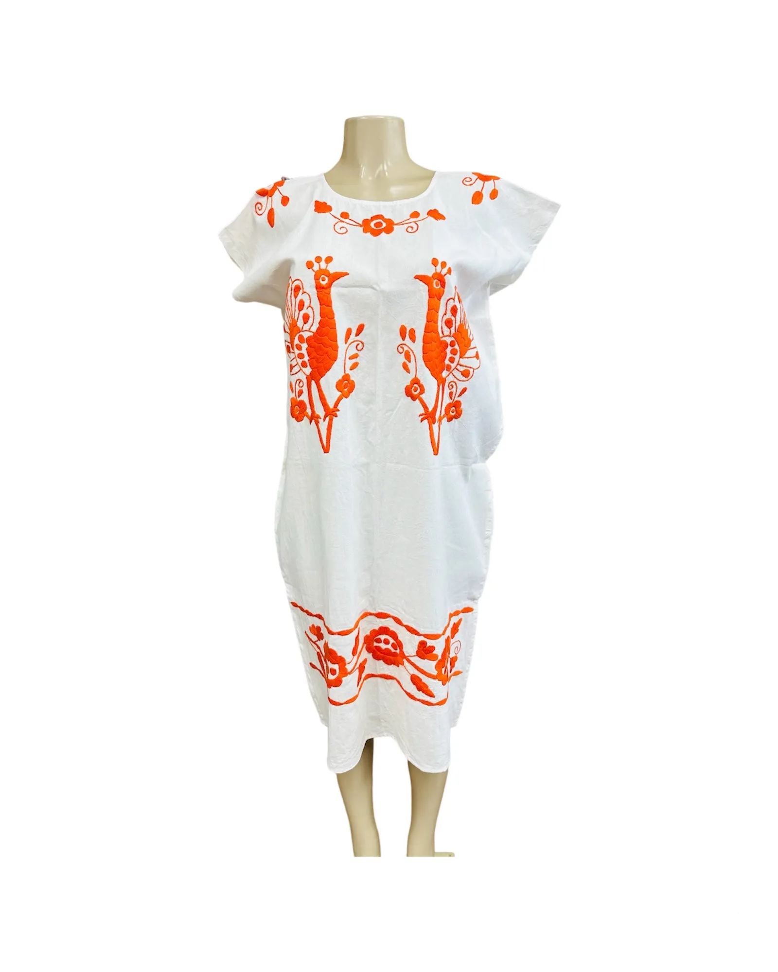 Mexican Handmade Embroidered Dress Cuernavaca