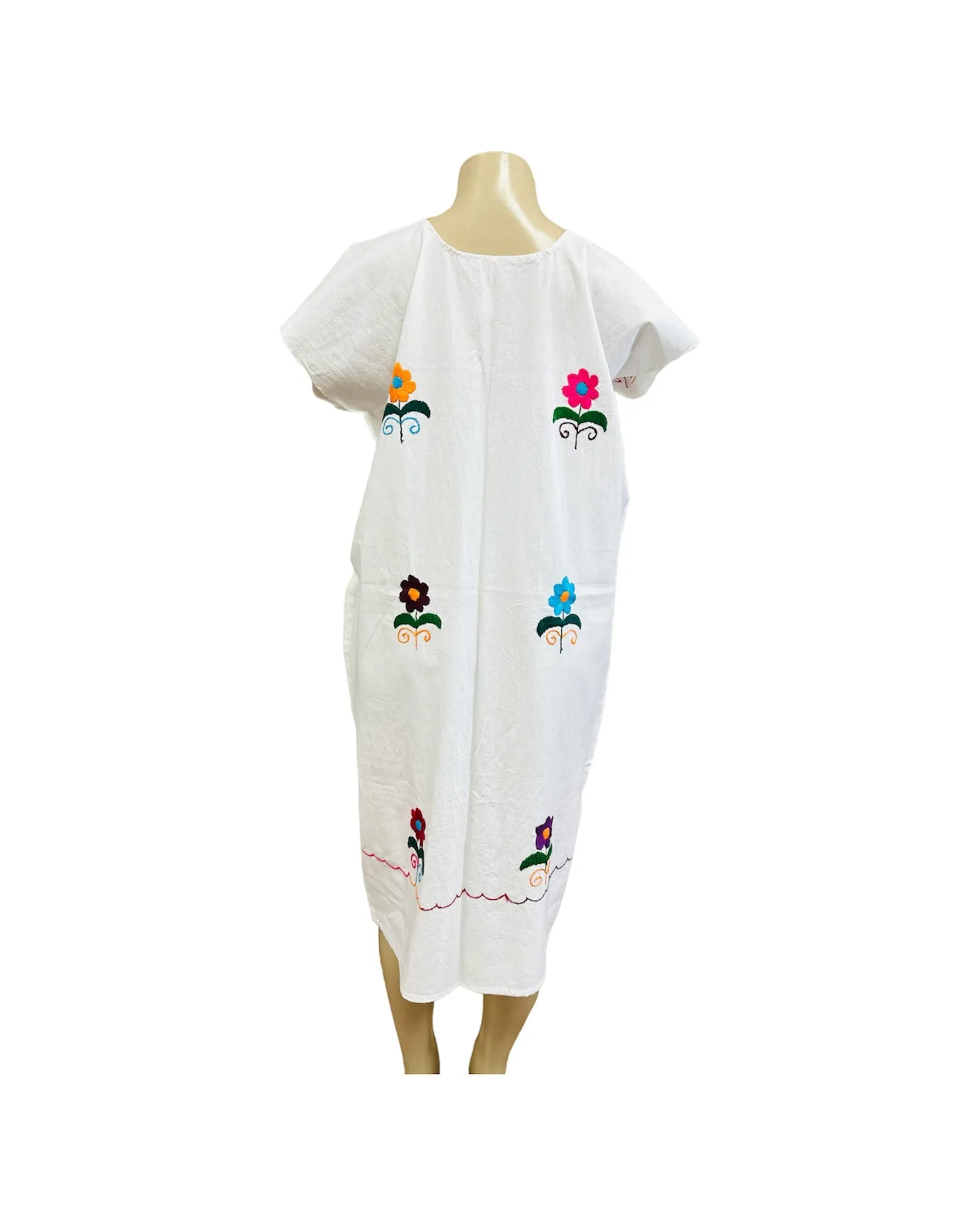 Mexican Handmade Embroidered Dress Cuernavaca