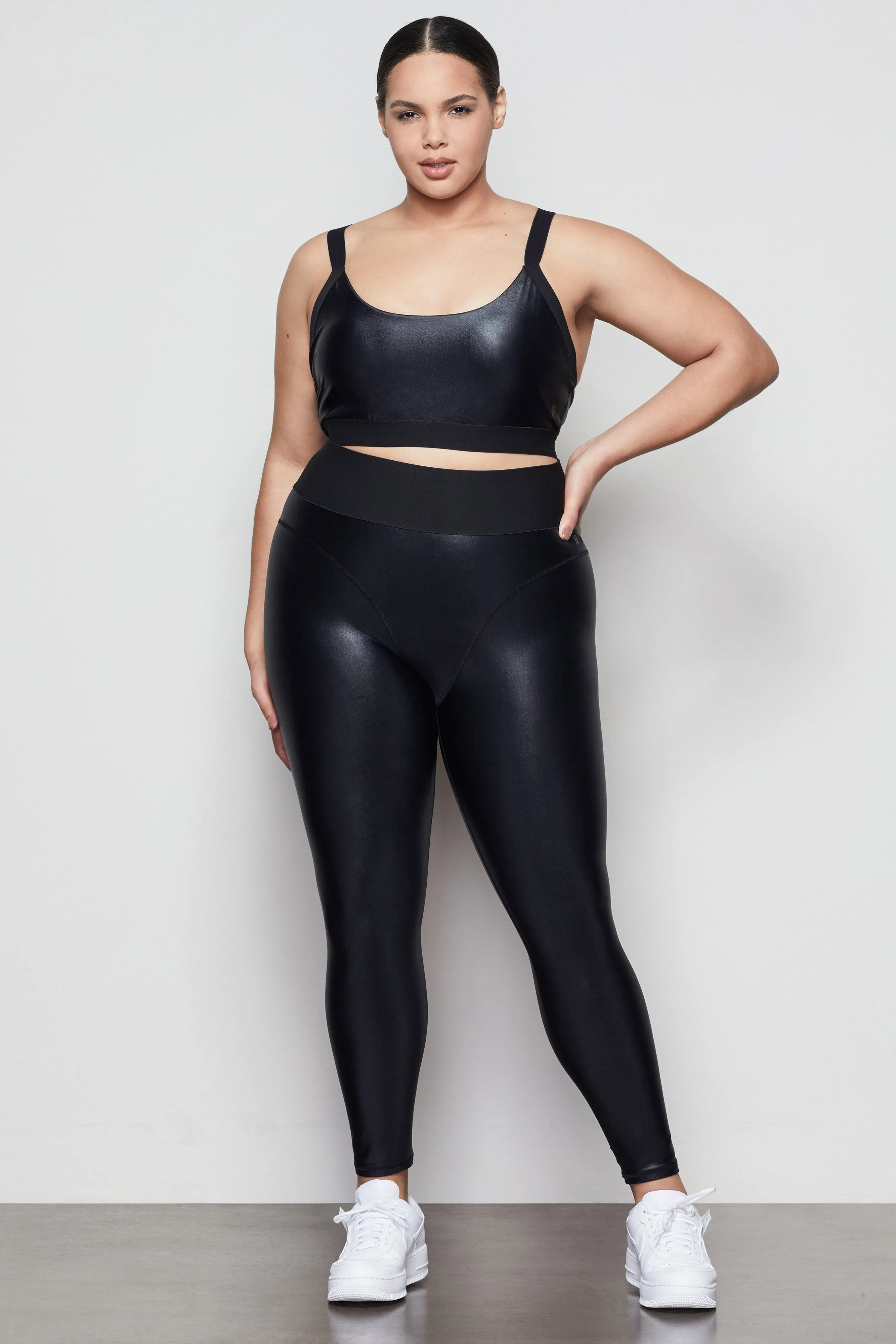 MIDNIGHT SHINE 7/8 LEGGING | BLACK001