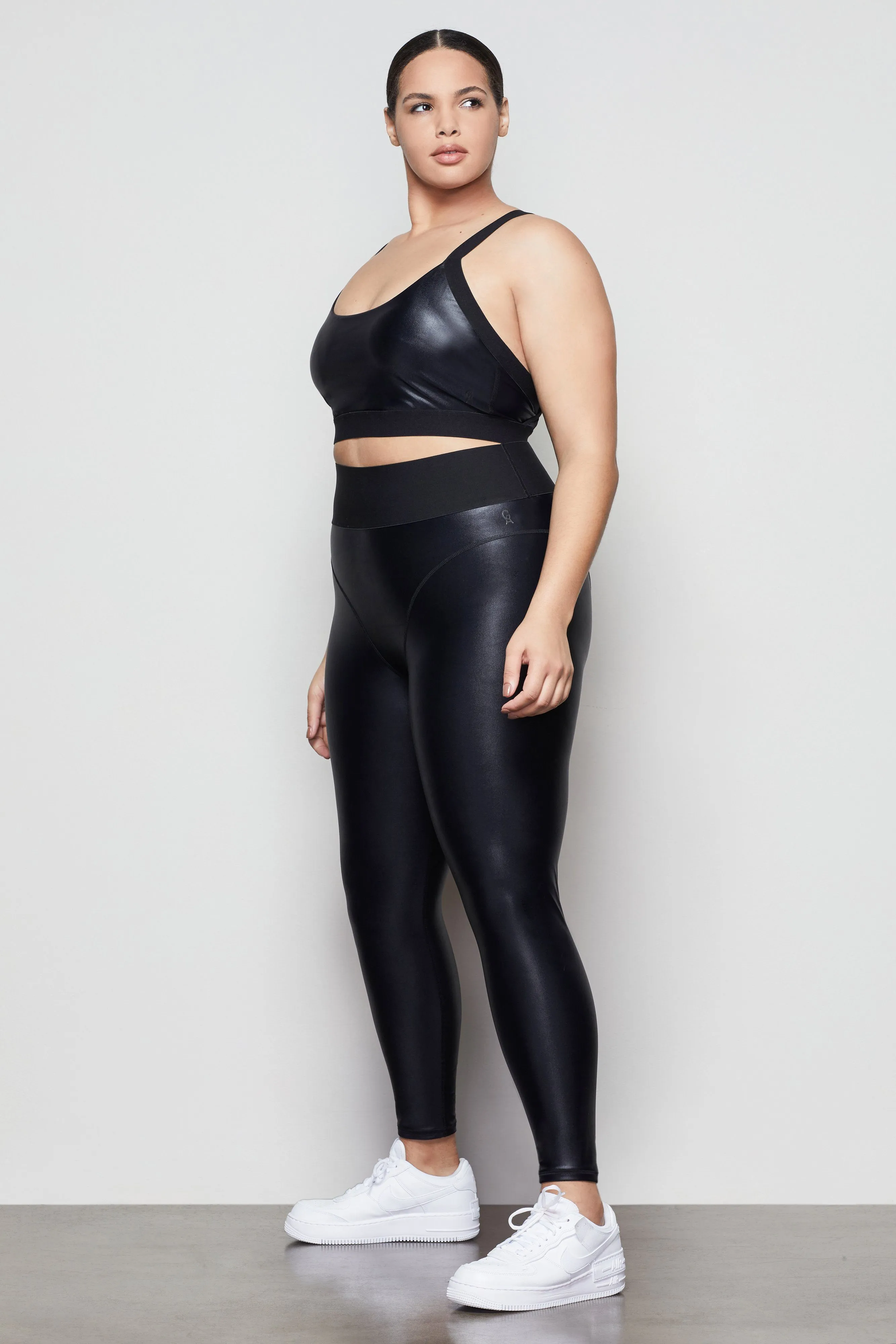 MIDNIGHT SHINE 7/8 LEGGING | BLACK001