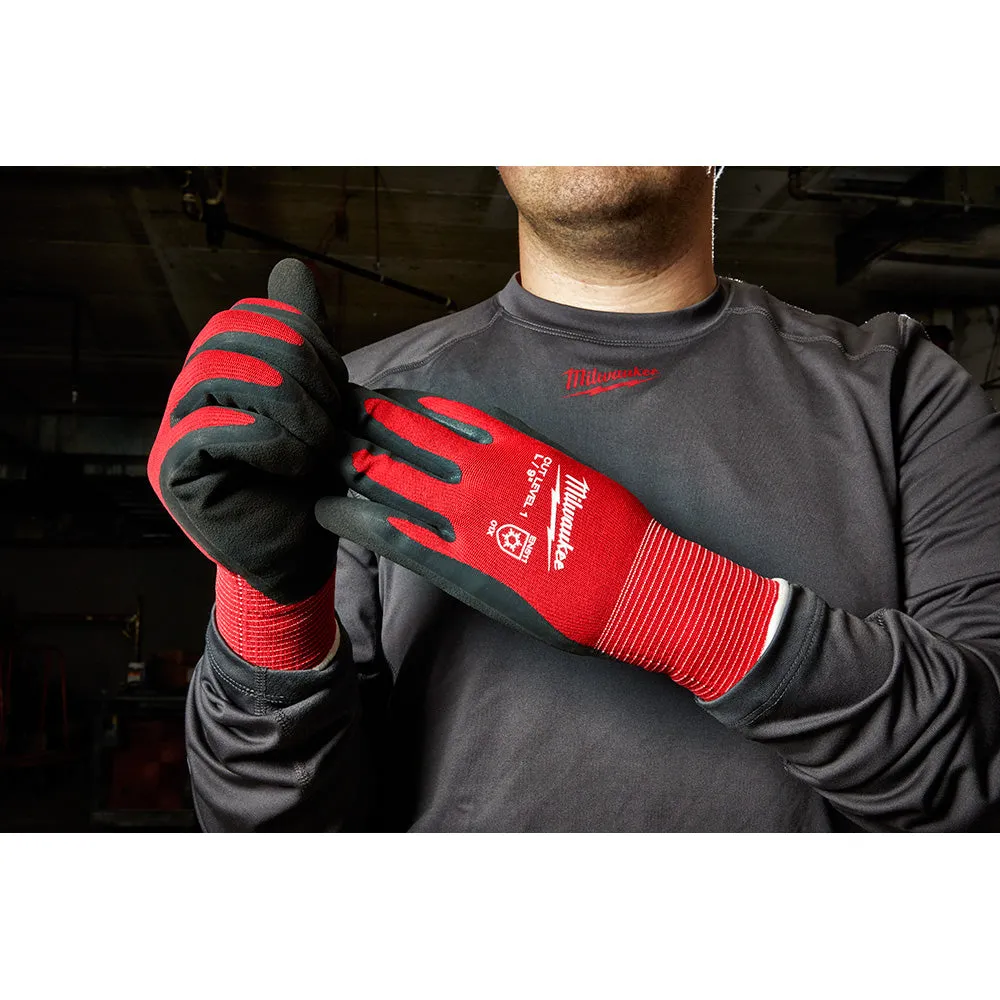 Milwaukee 48-22-8912B 12 Pack Cut Level 1 Insulated Gloves - L