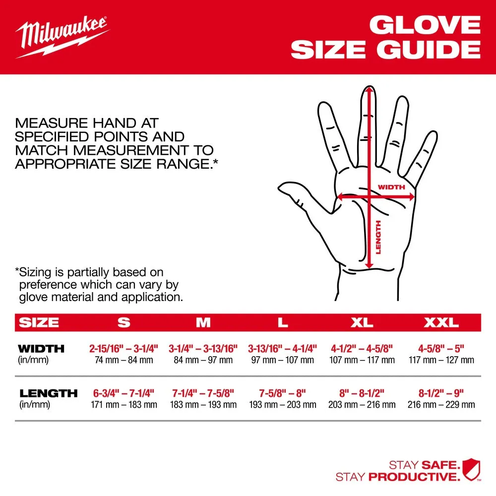 Milwaukee 48-73-7013 Cut Level 7 High-Dexterity Nitrile Dipped Gloves - XL