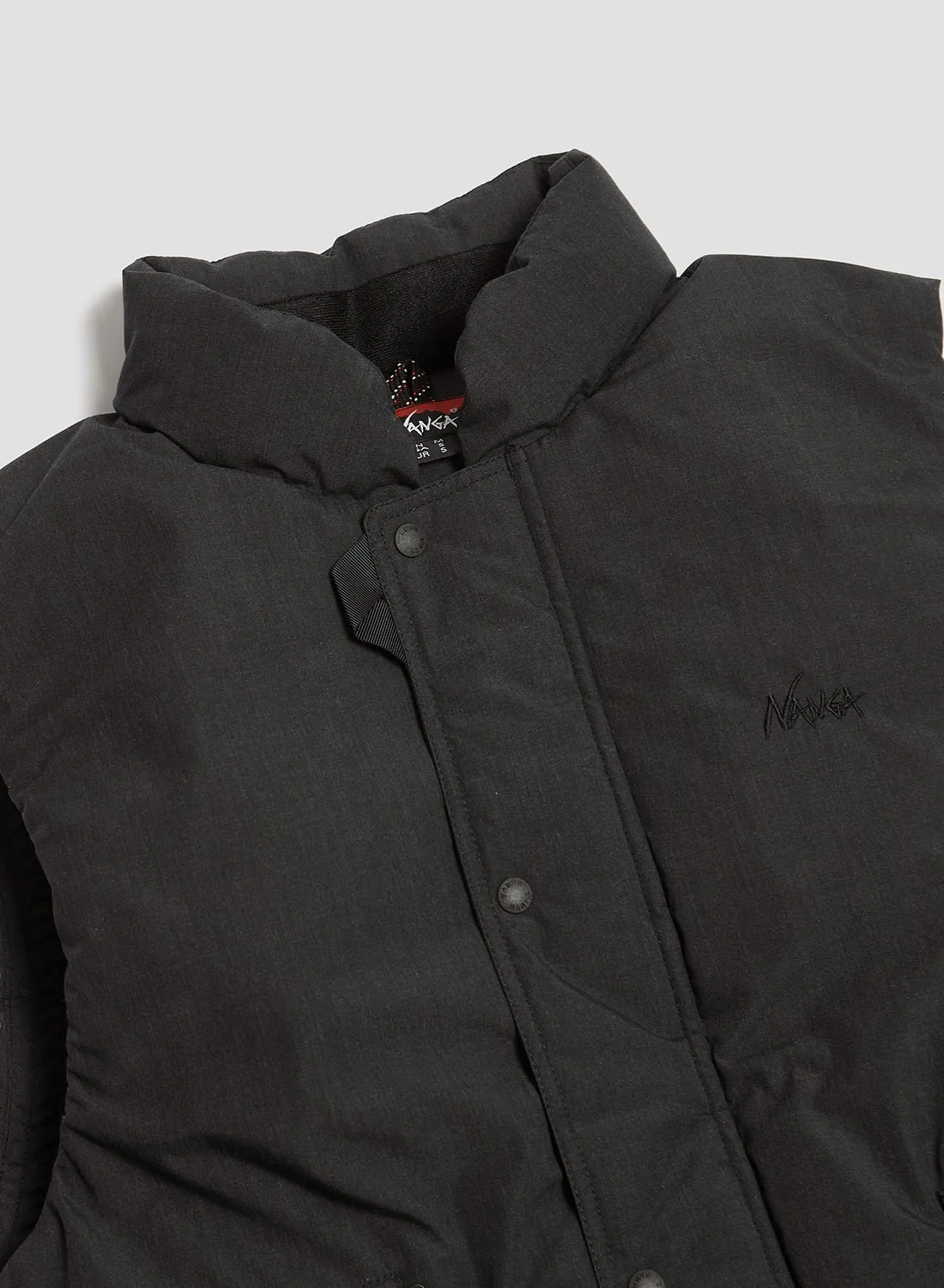 Nanga Hinoc Down Vest in Charcoal