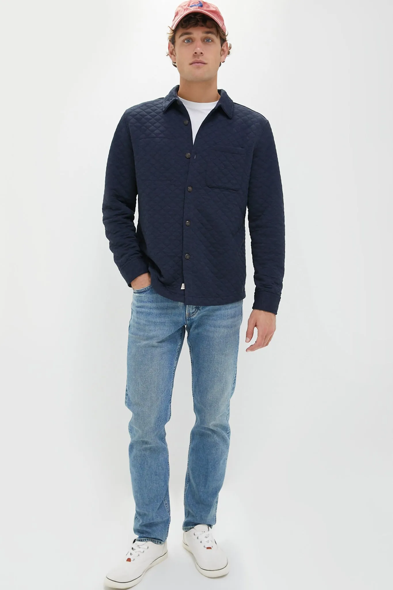 Navy Heavyweight Corbet Overshirt