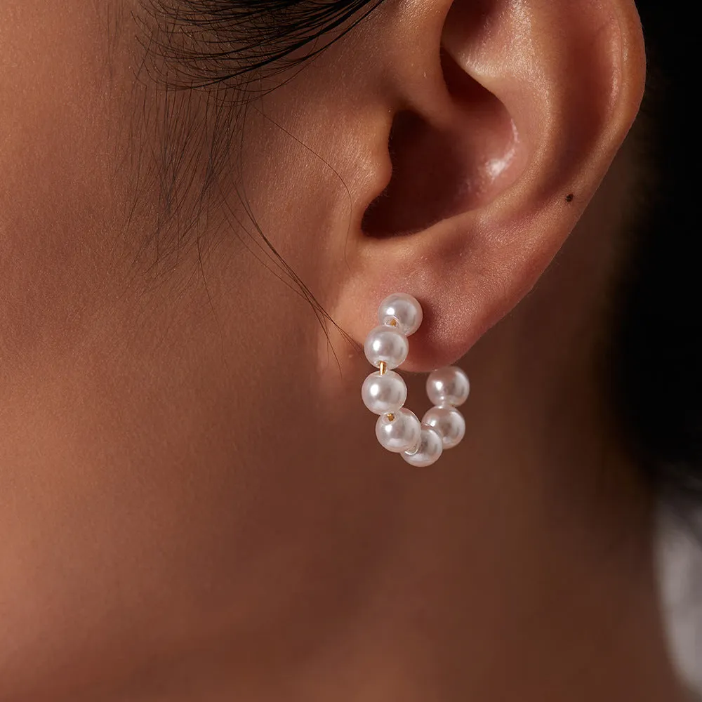 Nina Pearl Earrings