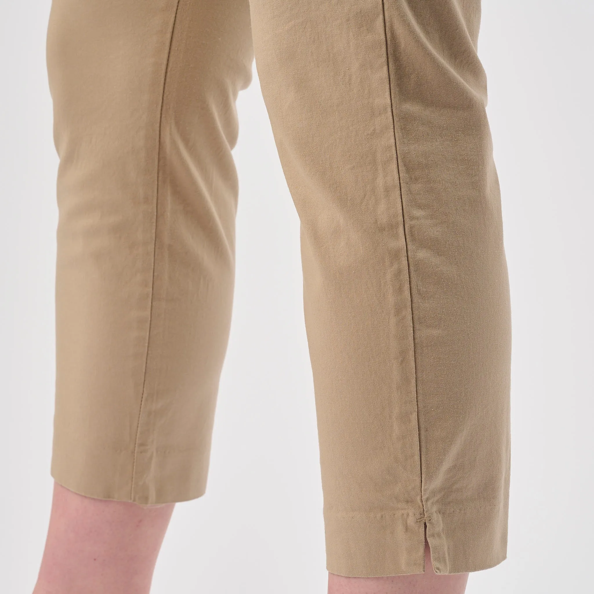 Omnitau Women's Classic Organic Cotton Polo Trousers - Sand