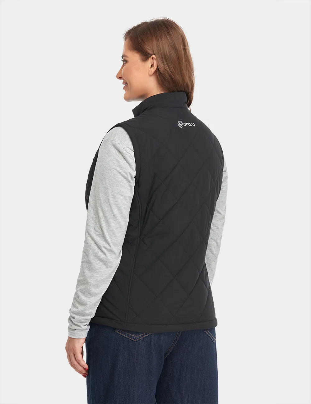 (Open-box) Women's Heated Quilted Vest (Battery Set Not Included)