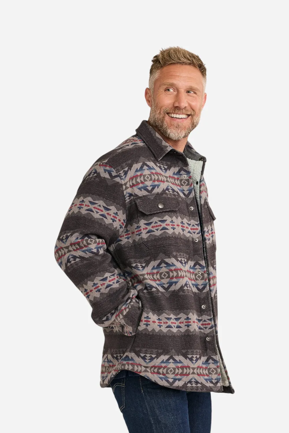 Pendleton Solstice Canyon Doublesoft Sherpa-Lined Shirt Jacket