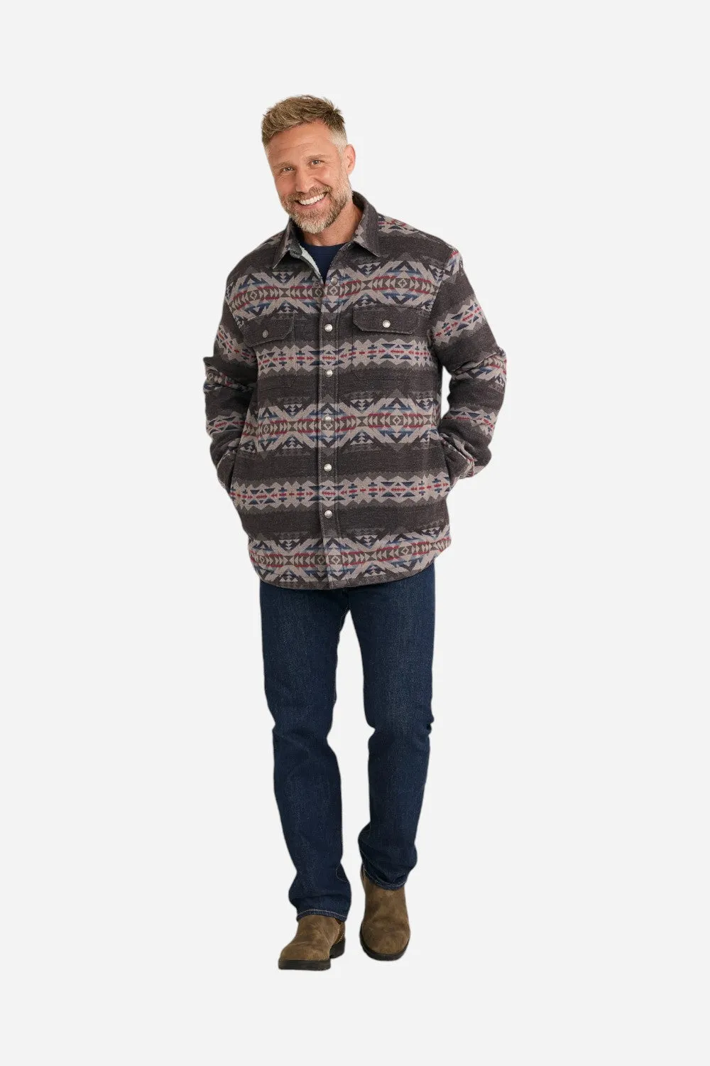 Pendleton Solstice Canyon Doublesoft Sherpa-Lined Shirt Jacket