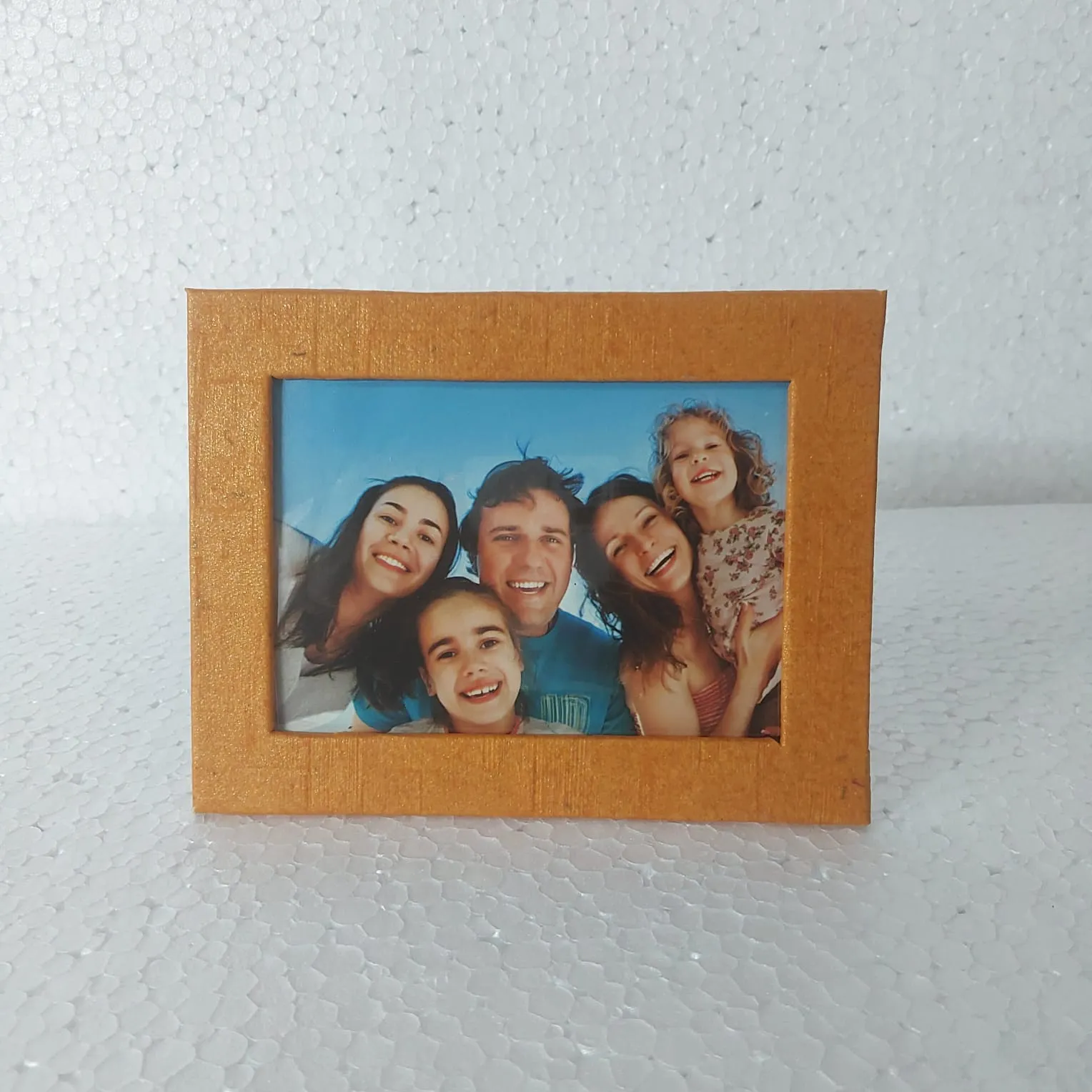 Photo Frame 3.5x5 Inch Hand Made Paper Eco friendly colours May vary No Glass (10 Pcs)